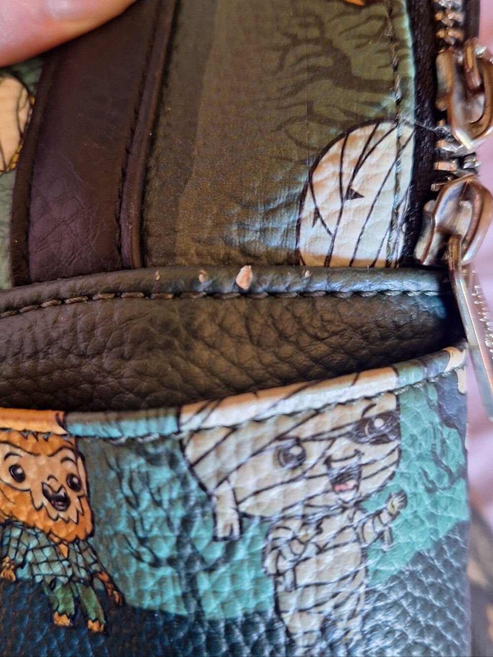 Loungefly Chibi Monsters Purse - Picture 4 of 6